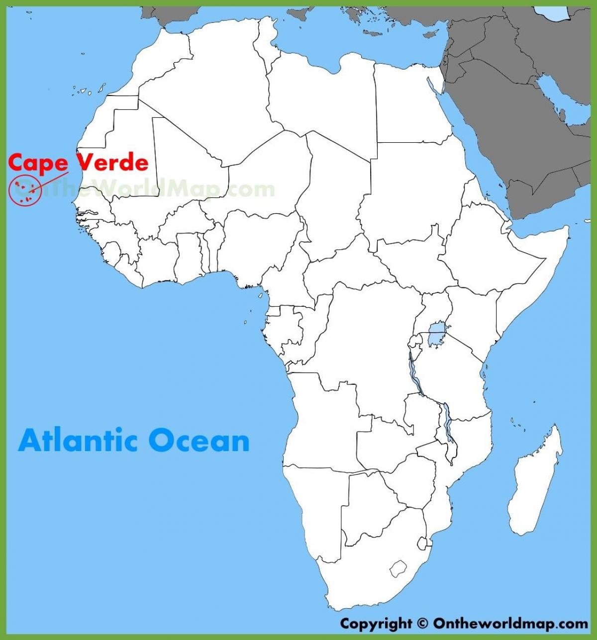 sal Cabo Verde mapa